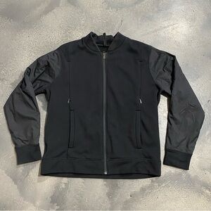 LULULEMON Full Zip Spandex Track Jackets With Nylon Sleeves Sz XL Mens